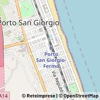 Map Porto San Giorgio