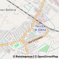 Mapa Torrita di Siena