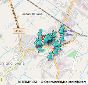 Mappa Via Giuseppe Mazzini, 53049 Torrita di Siena SI, Italia (0.229)