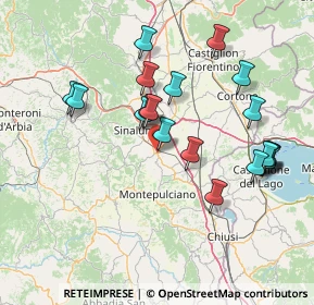 Mappa Via Giuseppe Mazzini, 53049 Torrita di Siena SI, Italia (15.6325)