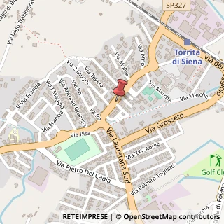 Mappa Via Giuseppe Mazzini, 92, 53049 Torrita di Siena, Siena (Toscana)