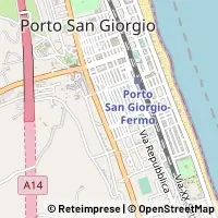 Map Porto San Giorgio