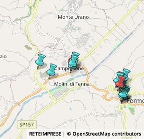 Mappa Via Carlo de Dominicis, 63900 Campiglione FM, Italia (2.33765)