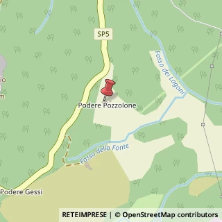 Mappa Strada Provinciale Galleraie, 9, 58026 Montieri, Grosseto (Toscana)