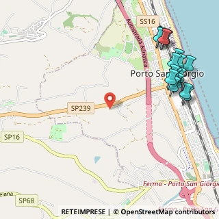 Mappa Via P. Cotechini, 63822 Porto San Giorgio FM, Italia (1.46188)