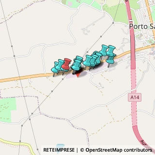 Mappa Via P. Cotechini, 63822 Porto San Giorgio FM, Italia (0.22083)