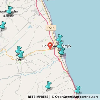 Mappa Via P. Cotechini, 63822 Porto San Giorgio FM, Italia (6.52364)