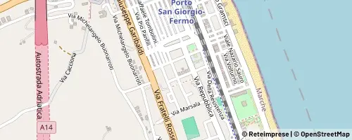 Mappa Porto San Giorgio