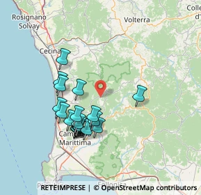 Mappa Piazza del Convento, 56040 Monteverdi Marittimo PI, Italia (14.026)