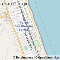 Map Porto San Giorgio