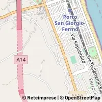 Karte Porto San Giorgio