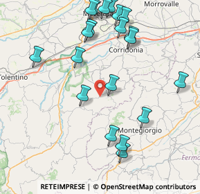 Mappa Contrada Macarre, 62010 Mogliano MC, Italia (9.585)