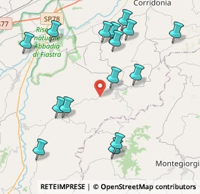 Mappa Contrada Macarre, 62010 Mogliano MC, Italia (4.77333)