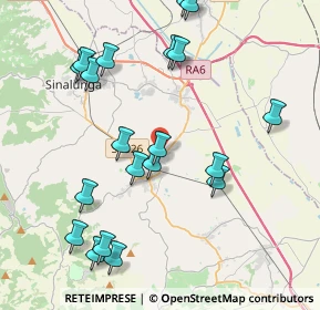 Mappa Via Oreste Lizzadri, 53049 Torrita di Siena SI, Italia (4.6575)