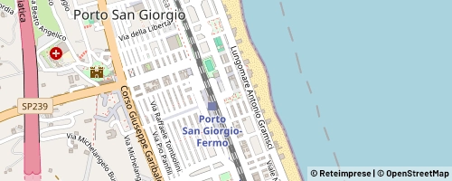 Mappa Porto San Giorgio