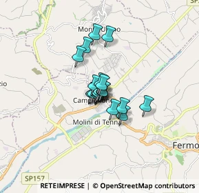 Mappa C. COMM. IL GIRASOLE, 63900 Campiglione FM, Italia (0.8385)