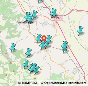 Mappa Via Lago di Bracciano, 53049 Torrita di Siena SI, Italia (4.448)