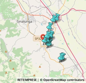 Mappa Via Lago di Bracciano, 53049 Torrita di Siena SI, Italia (2.50462)