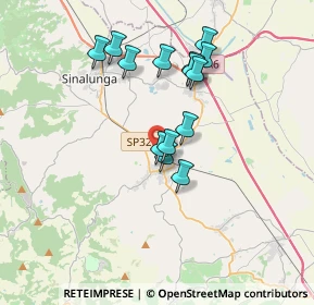 Mappa Via Lago di Bracciano, 53049 Torrita di Siena SI, Italia (3.20857)