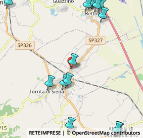 Mappa Via Basilicata, 53049 Torrita di Siena SI, Italia (3.03357)