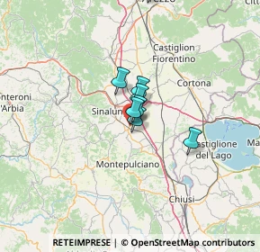 Mappa Via Basilicata, 53049 Torrita di Siena SI, Italia (25.58733)