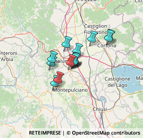 Mappa Via Basilicata, 53049 Torrita di Siena SI, Italia (7.95214)