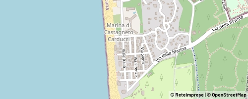 Mappa Castagneto Carducci