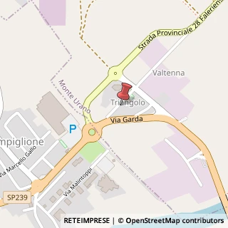 Mappa Via Bolsena, 39, 63813 Monte Urano, Fermo (Marche)