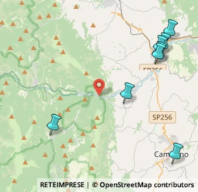 Mappa 62025 Pioraco MC, Italia (7.49889)