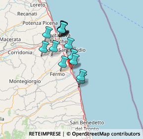 Mappa /A, 63822 Porto San Giorgio FM, Italia (11.114)