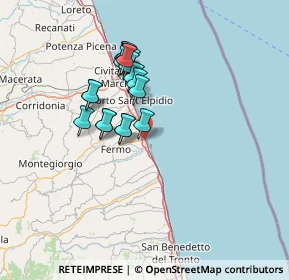 Mappa /A, 63822 Porto San Giorgio FM, Italia (11.83947)