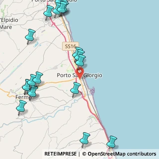 Mappa /A, 63822 Porto San Giorgio FM, Italia (5.97)