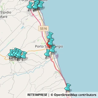Mappa /A, 63822 Porto San Giorgio FM, Italia (5.9295)