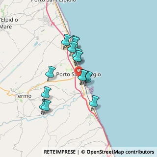 Mappa /A, 63822 Porto San Giorgio FM, Italia (2.924)