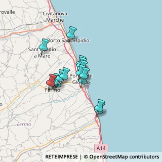 Mappa /A, 63822 Porto San Giorgio FM, Italia (5.06188)