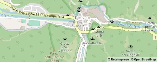 Mappa Pioraco