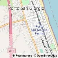 Kaart Porto San Giorgio