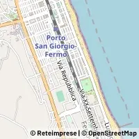Kort Porto San Giorgio