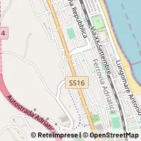 Kaart Porto San Giorgio