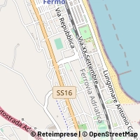 Kort Porto San Giorgio