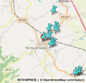 Mappa Via Antonio Gramsci, 53049 Torrita di Siena SI, Italia (2.40846)