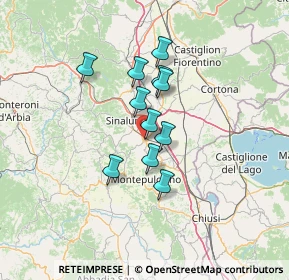 Mappa Via Antonio Gramsci, 53049 Torrita di Siena SI, Italia (10.12364)