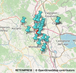 Mappa Piazza della Libertà, 53049 Torrita di Siena SI, Italia (9.9)