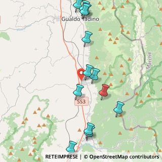 Mappa Localita' Carticina, 06025 Nocera Umbra PG, Italia (5.08308)