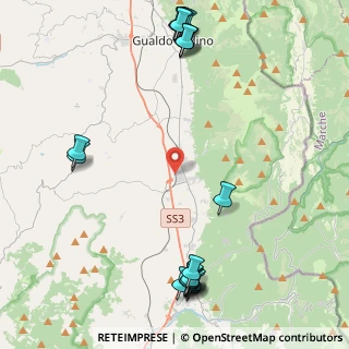 Mappa Localita' Carticina, 06025 Nocera Umbra PG, Italia (6.132)