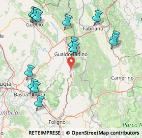 Mappa Localita' Carticina, 06025 Nocera Umbra PG, Italia (20.72214)