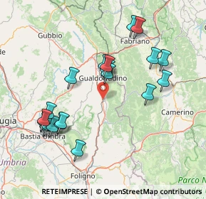 Mappa Localita' Carticina, 06025 Nocera Umbra PG, Italia (16.6085)