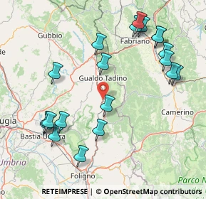 Mappa Localita' Carticina, 06025 Nocera Umbra PG, Italia (19.06)