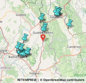 Mappa Localita' Carticina, 06025 Nocera Umbra PG, Italia (18.0515)