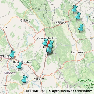 Mappa Localita' Carticina, 06025 Nocera Umbra PG, Italia (17.45417)